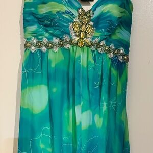 Cachet floral maxi dress size 6